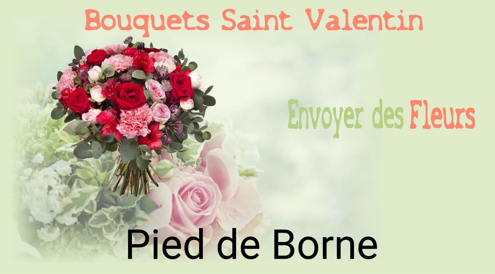 Roses de Saint-Valentin livrées à Pied-de-Borne